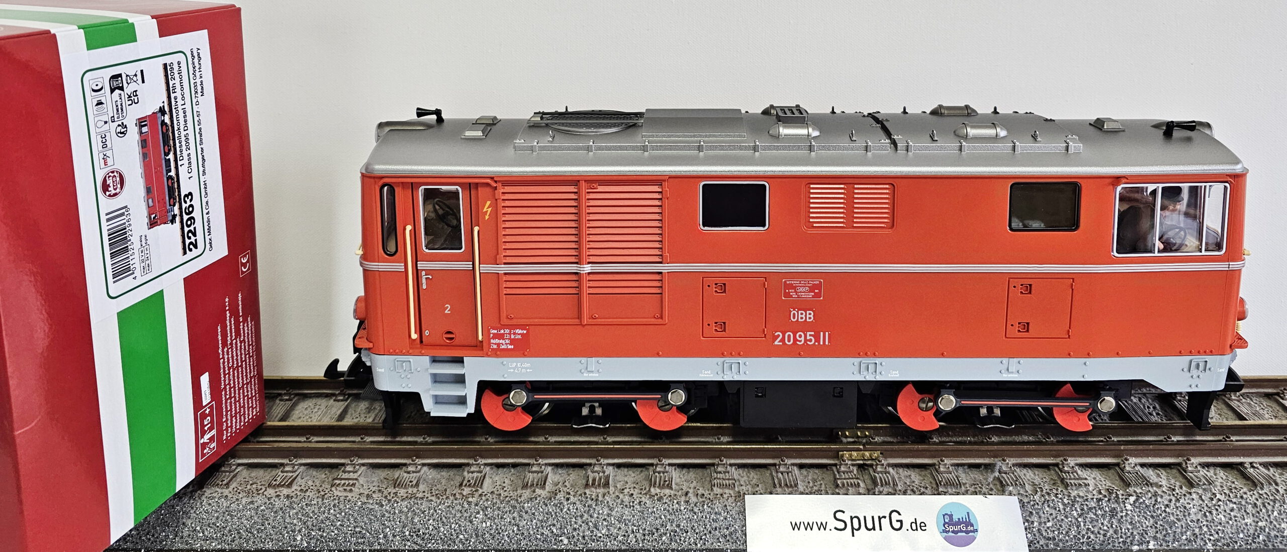 You are currently viewing 🔵 LGB–22963 Diesellok ÖBB