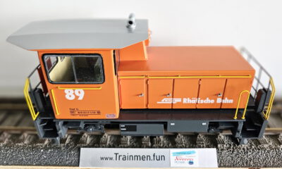 🔵 Trainmen.fun–RhB-Traktor-#89-orange