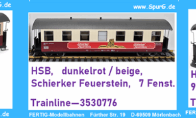🟢 Trainline–HSB-3er-Wagenset